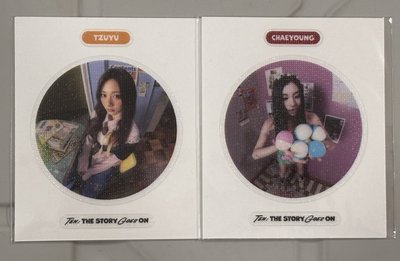 TWICE 特四 貼紙 孫彩瑛 周子瑜