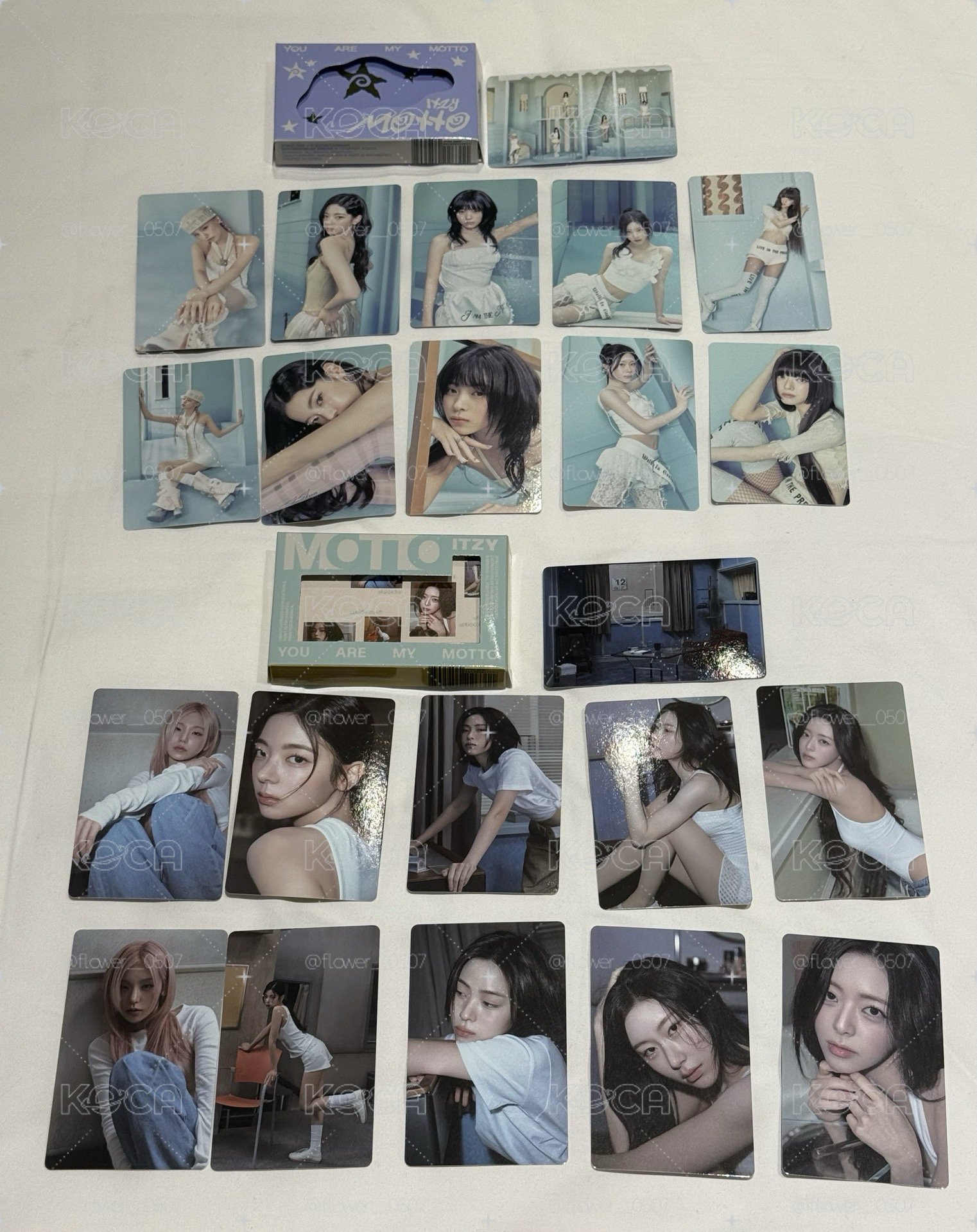ITZY Motto 電子專 Poca A / B ver.已拆專