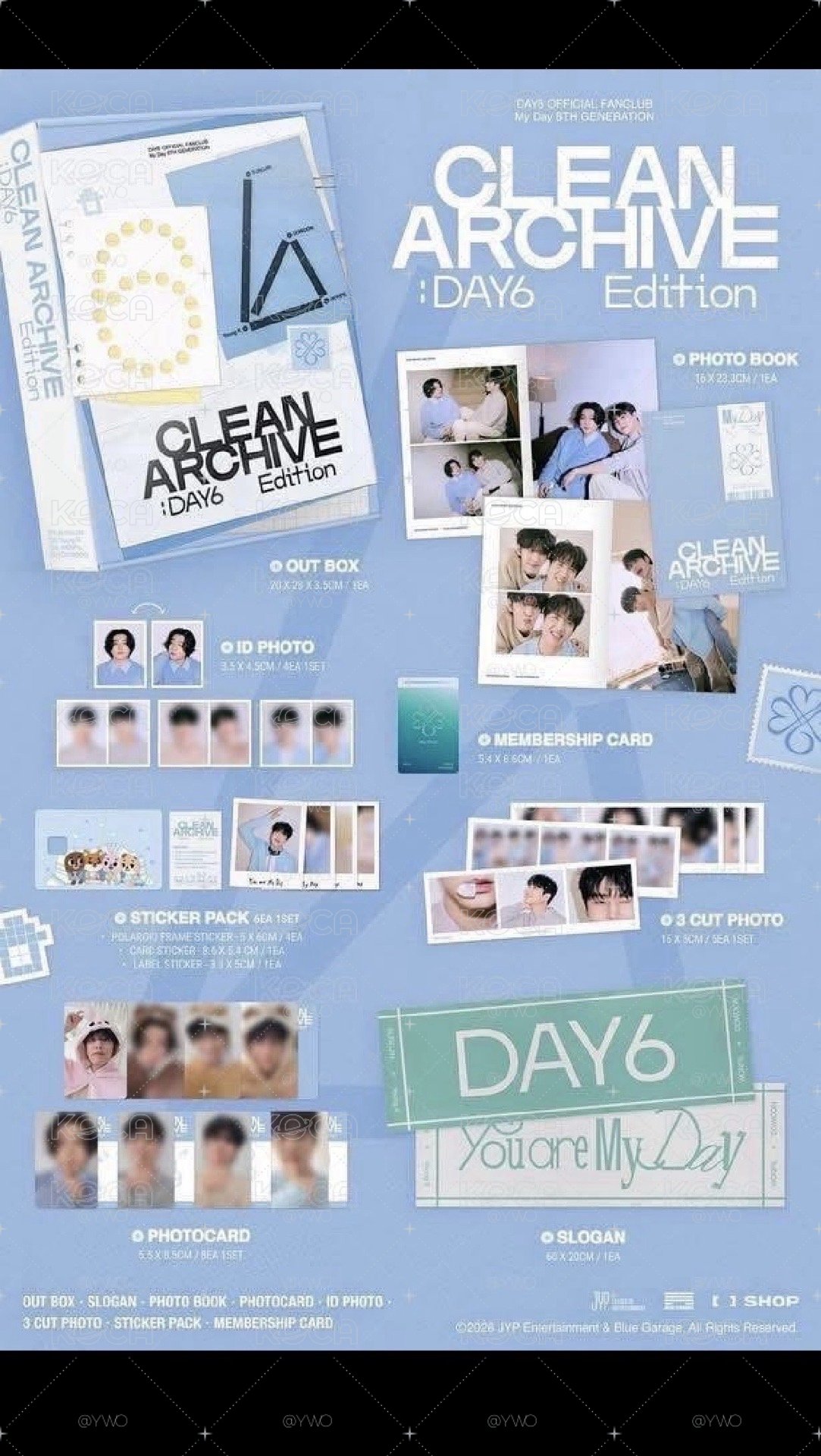DAY6六期會員禮