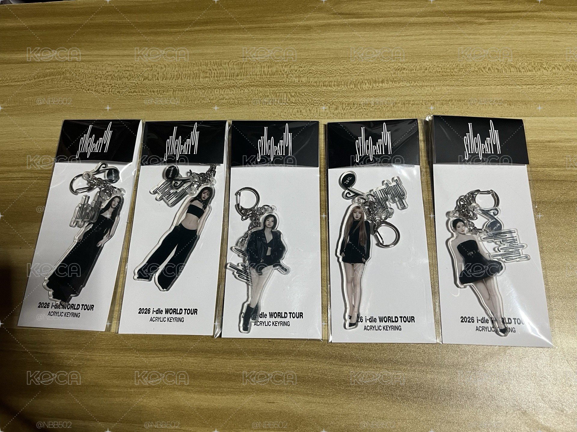 （🏰現貨）I-dle 世巡 周邊 鑰匙圈 