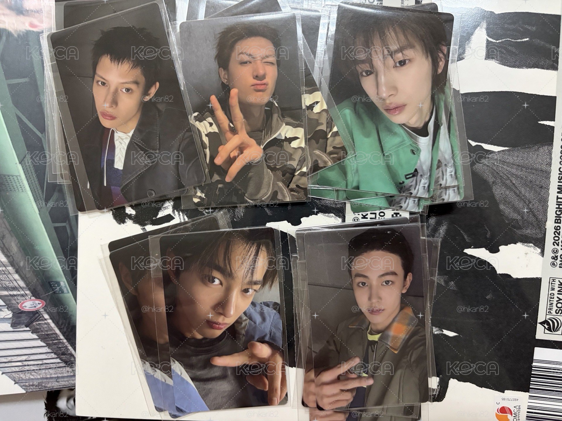 CORTIS 迷二 WEVERSE fan party 卡