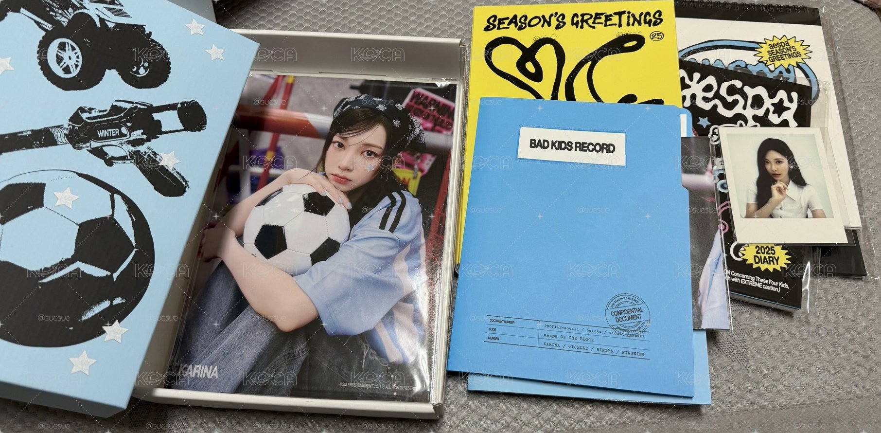 aespa season greetings 2025