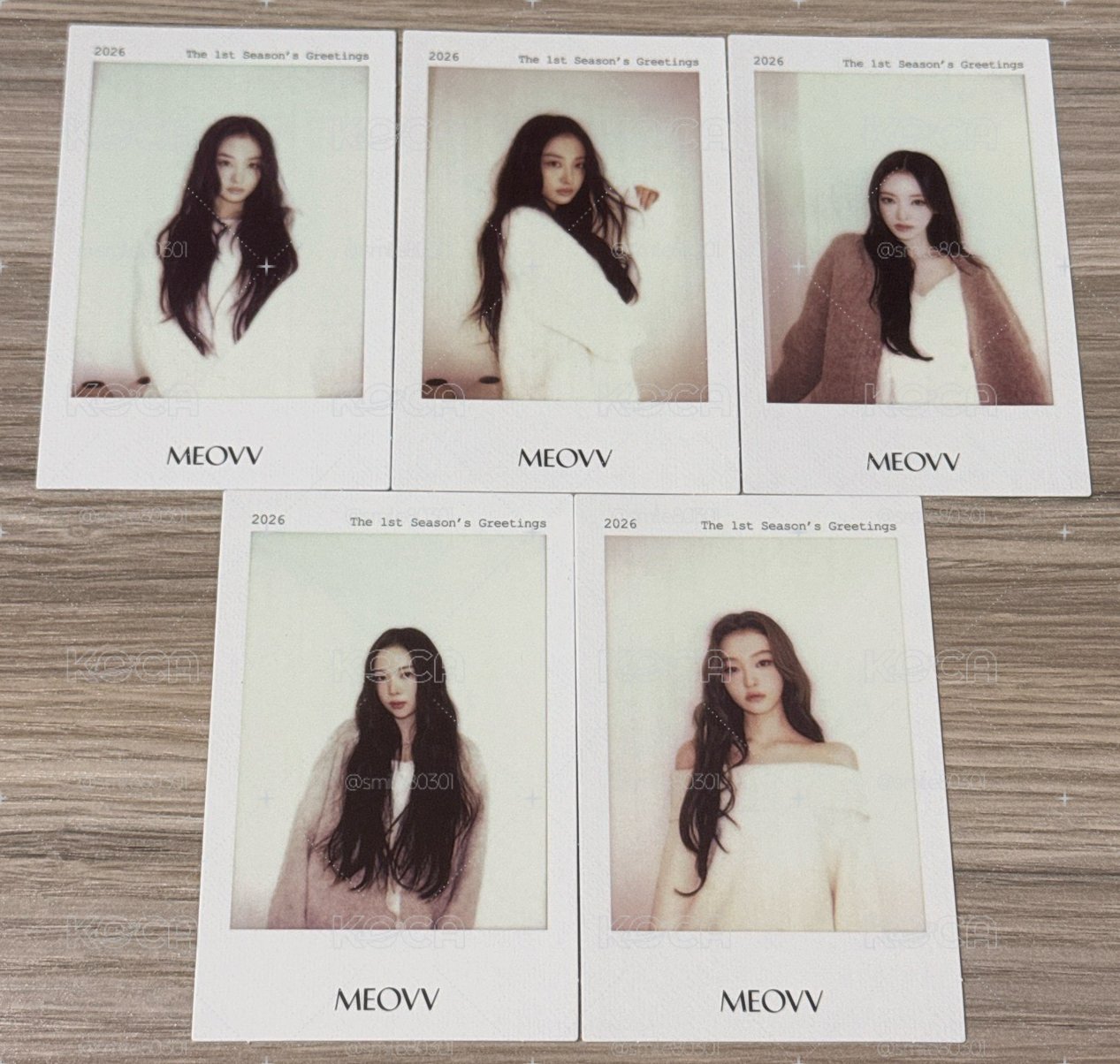 MEOVV 26年曆預購特典
