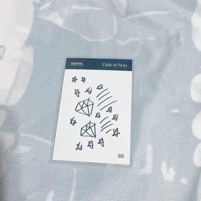 哲 19 Ode to you隨機卡 手繪卡背