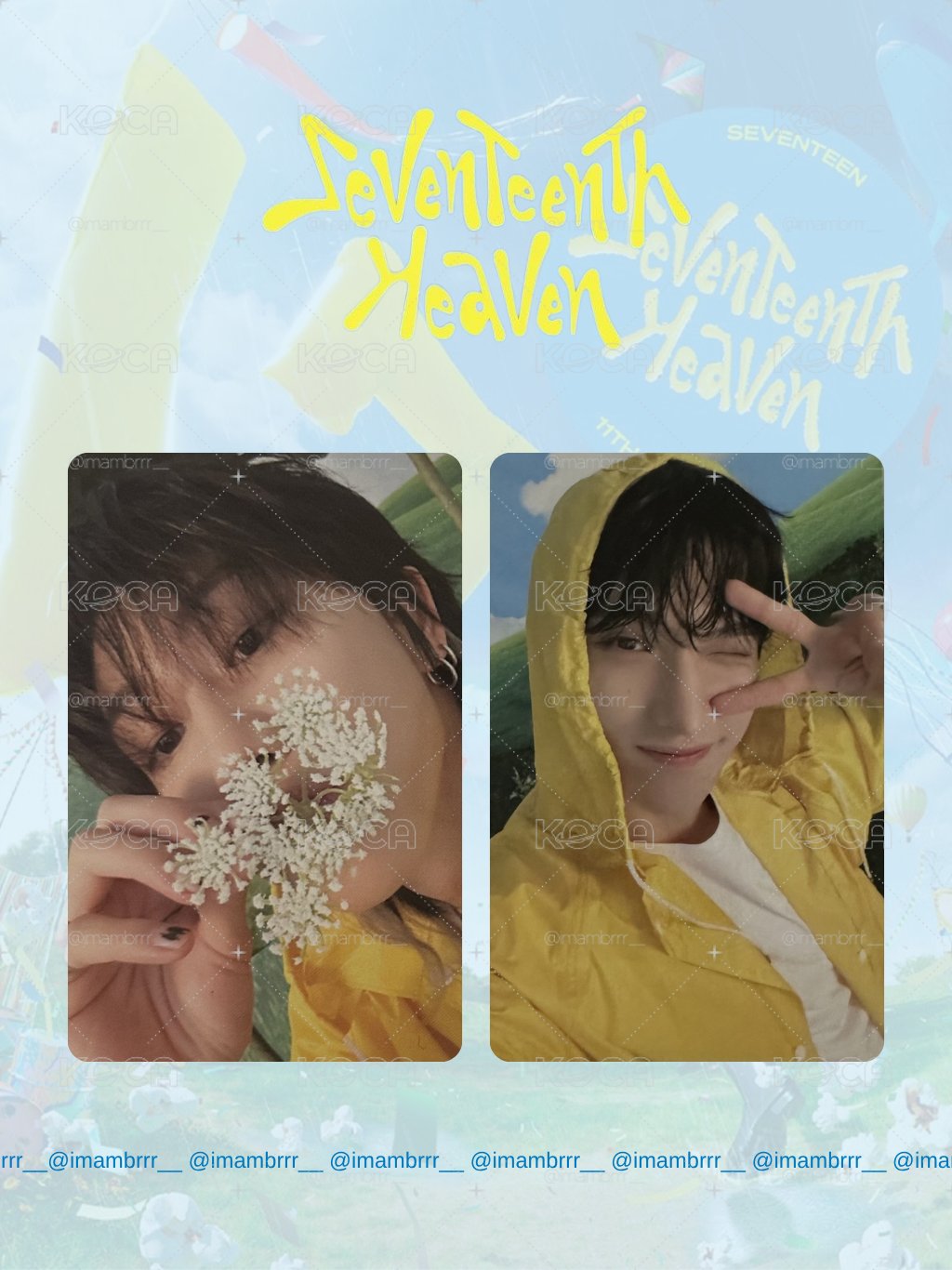 SVT [MINI11:SEVENTEENTH HEAVEN] CARAT ver. 克拉盤 專卡 | 🐸🍕