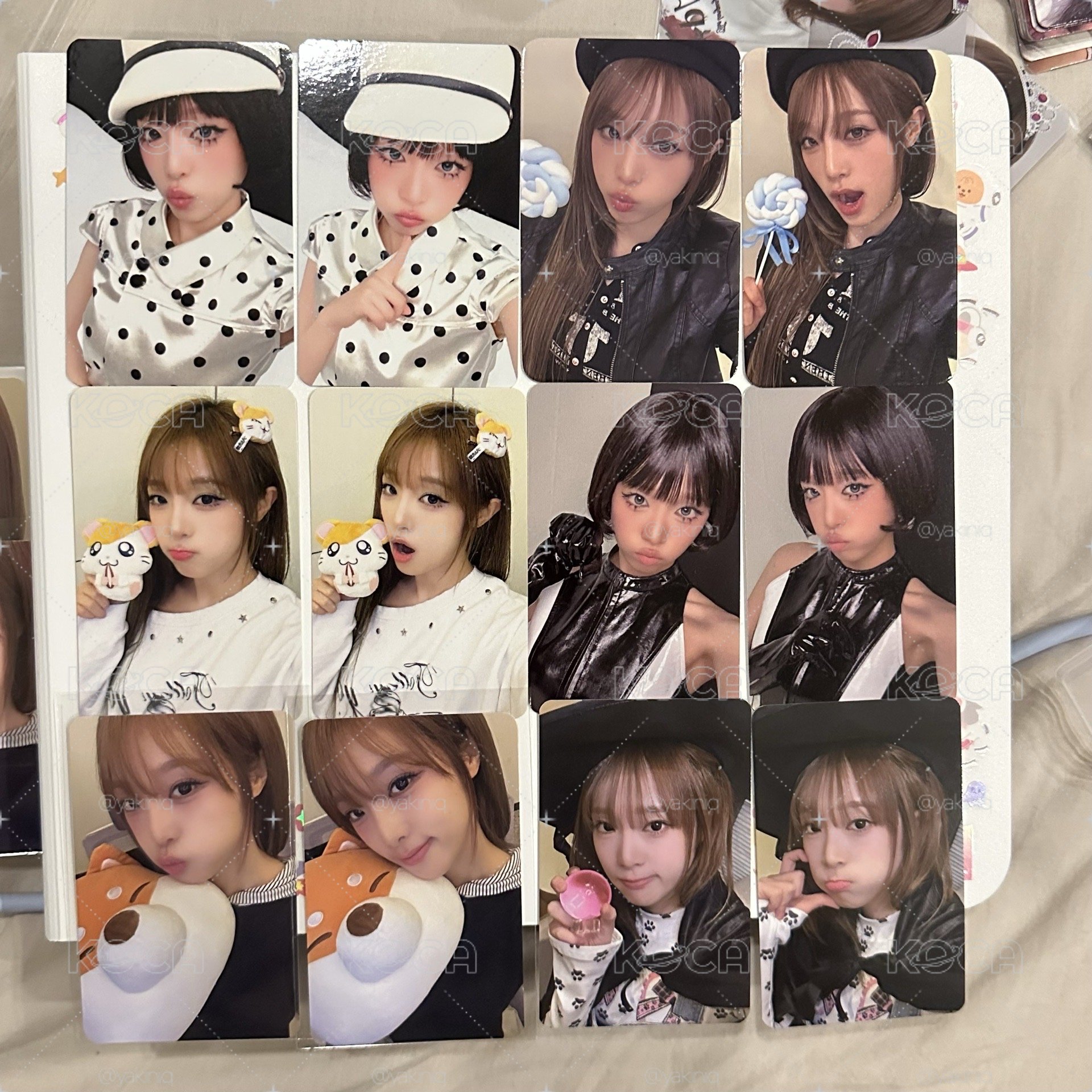 YENA love catch特典卡