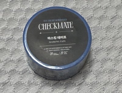 Itzy checkmate 紙膠帶