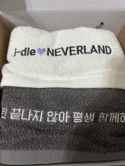 I-dle 逆應援毛巾
