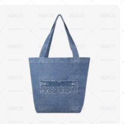 lesserafim 24年Japan 牛仔托特包