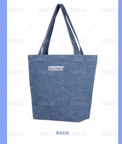 lesserafim 24年Japan 牛仔托特包
