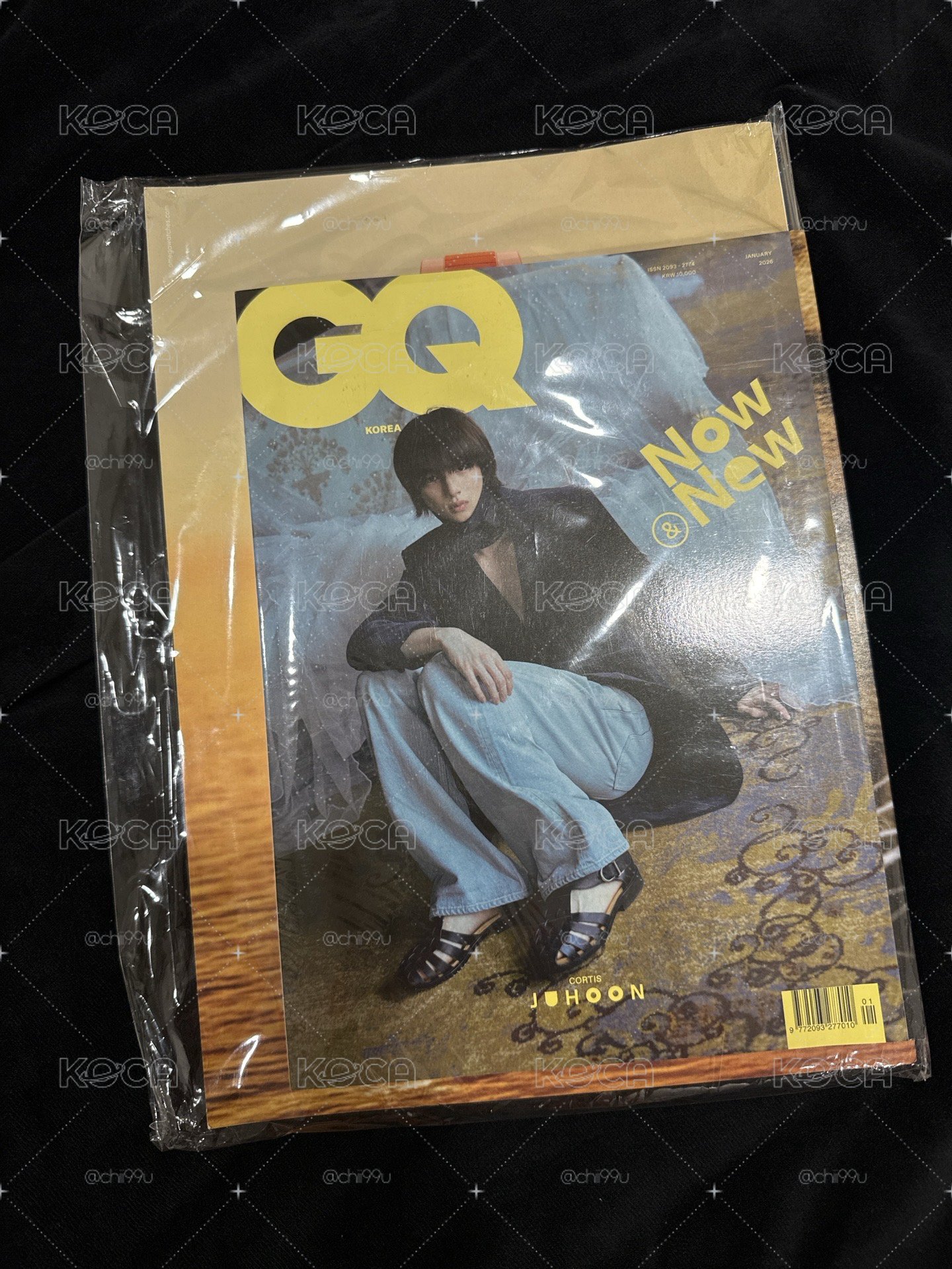 GQ 1月刊 主訓封面