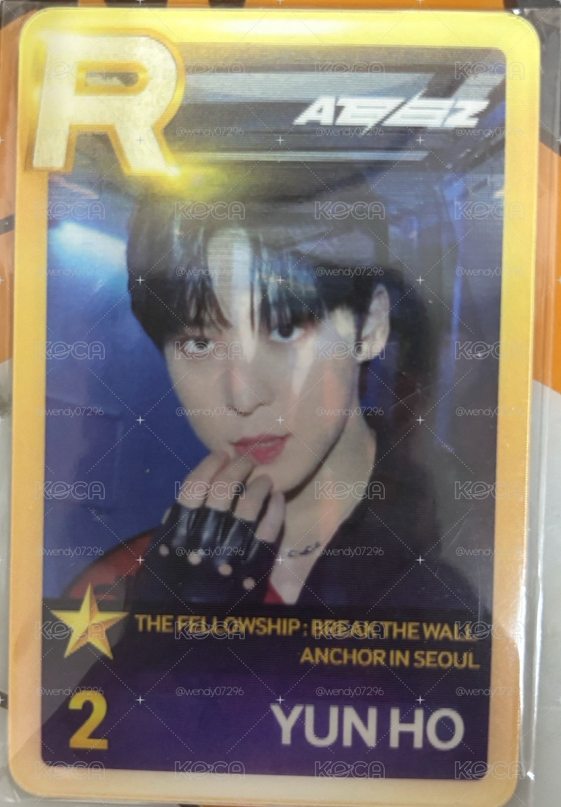 ATEEZ Break the wall 安可場 遊戲卡 變化卡 潤