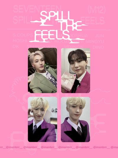SVT [SPILL THE FEELS] CARAT ver. 克拉盤 專輯卡