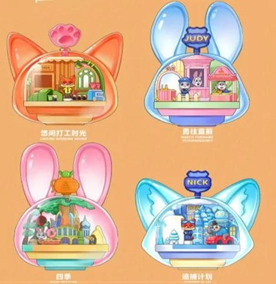 動物方程式中國盲盒已拆封款
