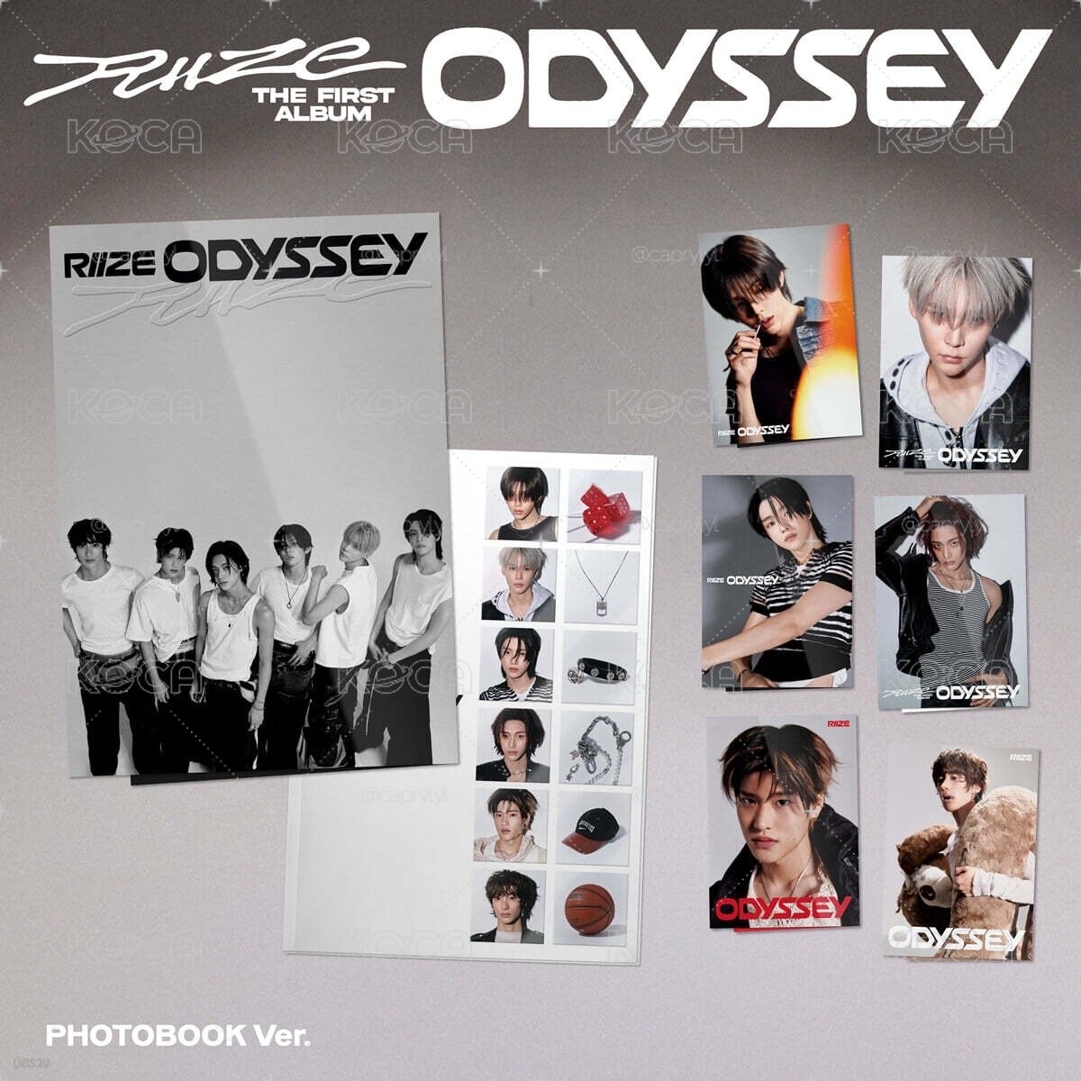 免包手 未拆專 全新 現貨 RIIZE單封 PB版 正規一 ODYSSEY 專輯 CD
