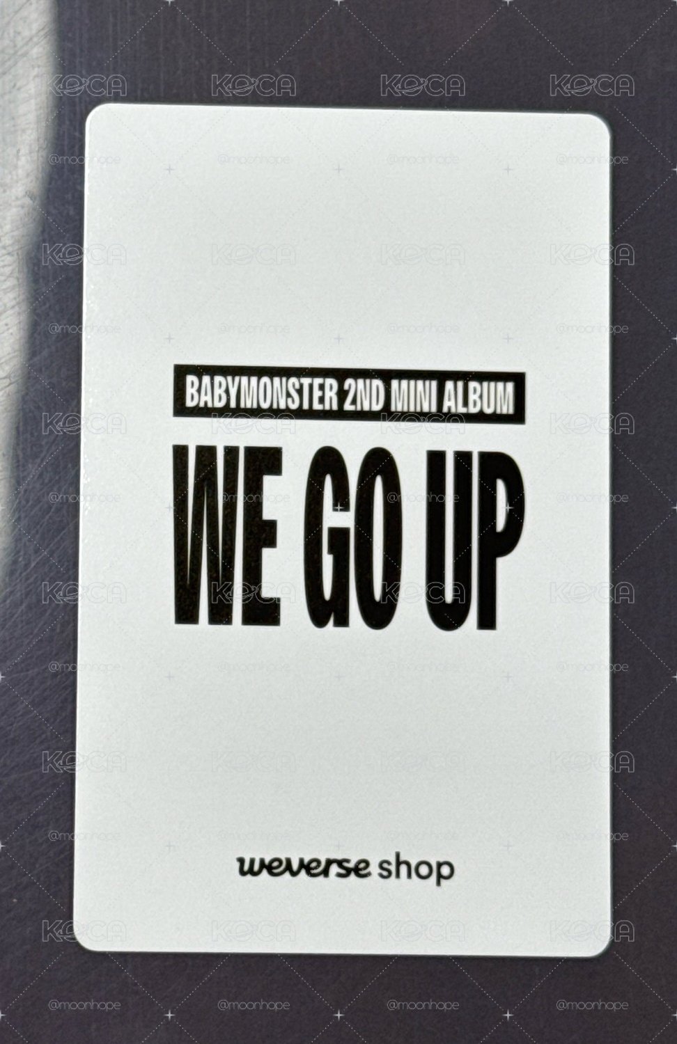 RUKA露卡 WE GO UP WVS 特典卡