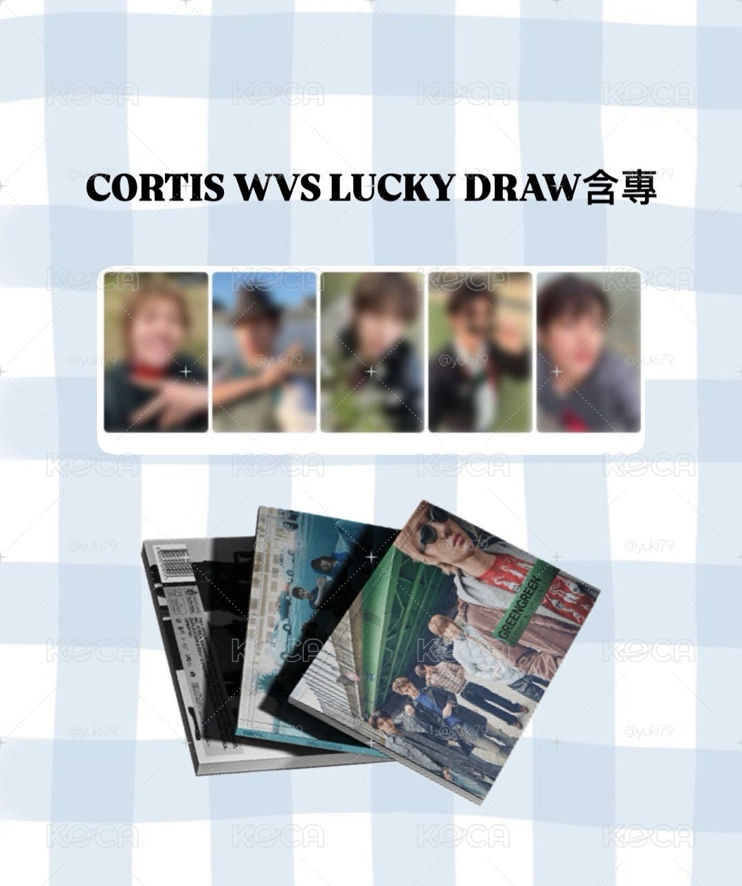 CORTIS WVS幸運卡含專
