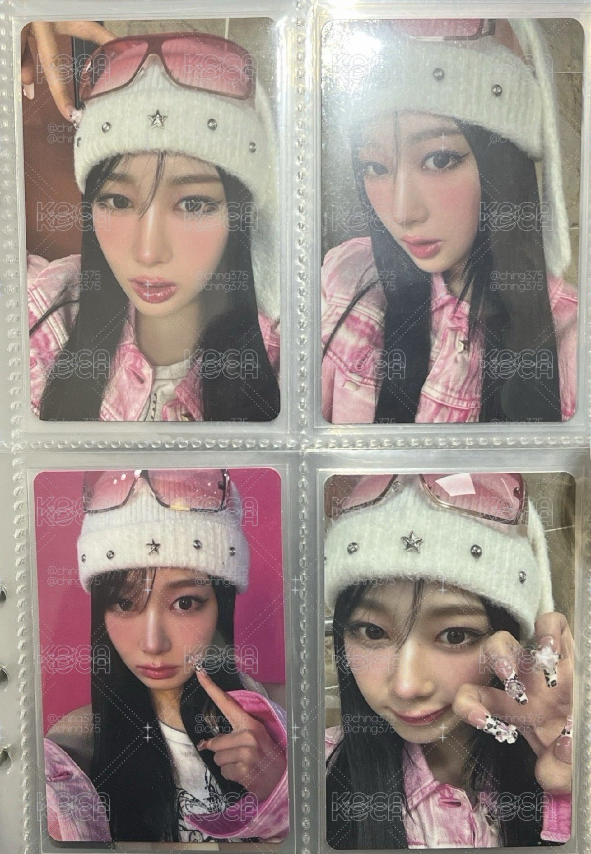 giselle hotmess卡一套四張
