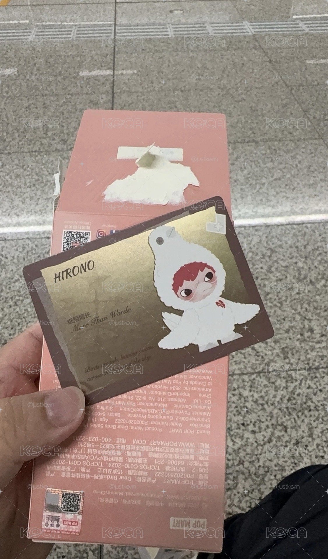 Dear bird 系列 隱藏款 小野 紙短情長