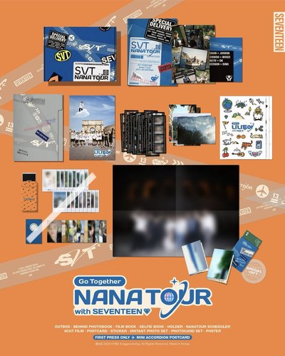 nana tour 不含小卡拍立得 有初回圓佑攝影明信片、wvs票卡特典