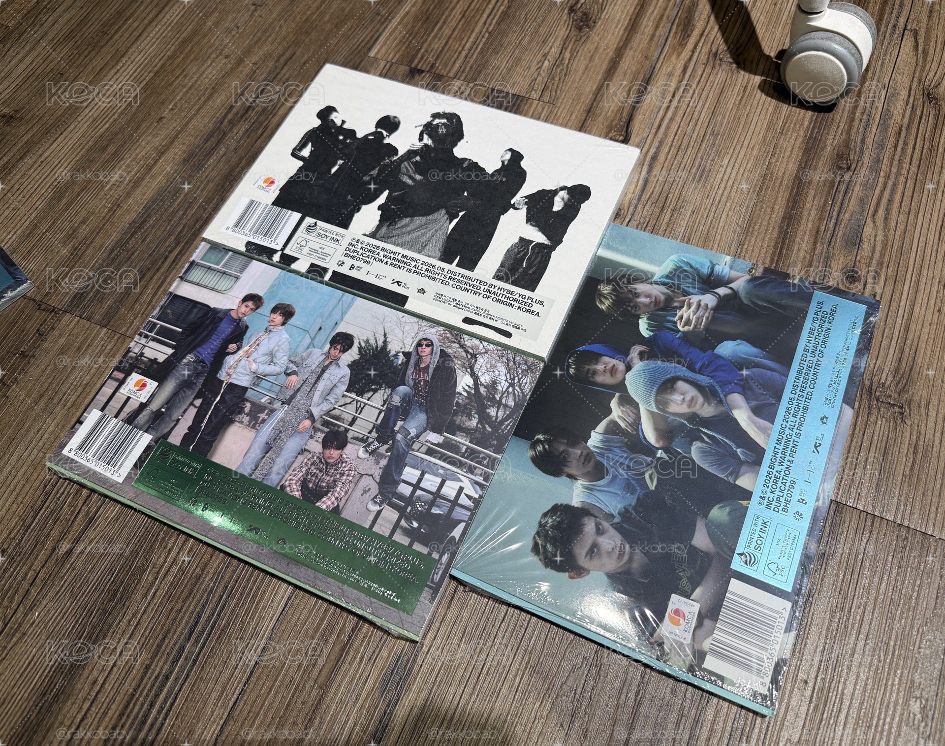 ✴️ 現貨 GREENGREEN pb 未拆專輯 三本一套