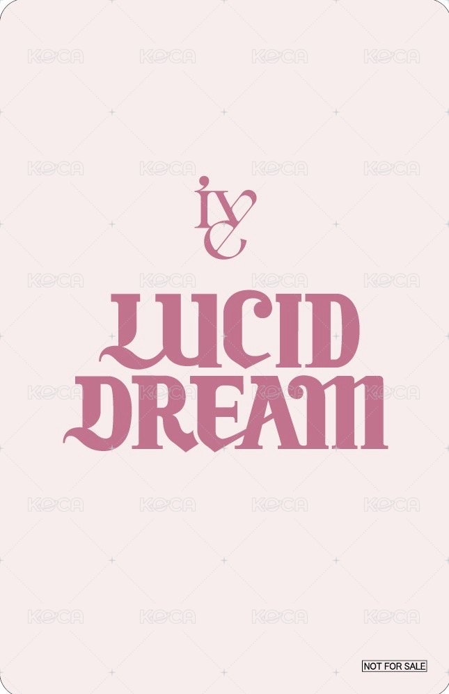 LUCID DREAM 塔店 澀谷 抽選卡  背面