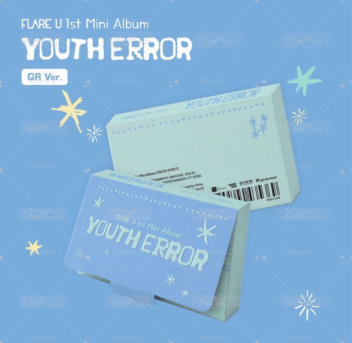 FLARE U YOUTH ERROR 未拆QR專