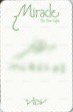 Miracle : The First Light 專輯卡 Photobook ver. 背面