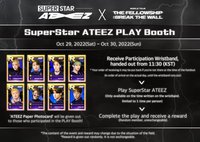 Break the Wall SuperStar ATEEZ PLAY Booth