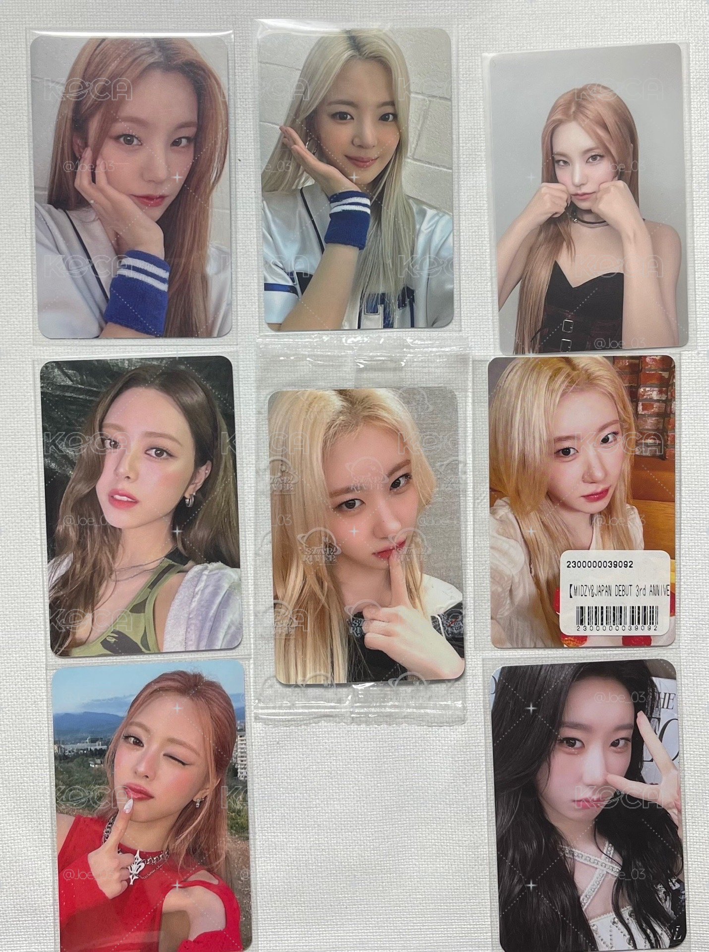 ITZY 零星特典