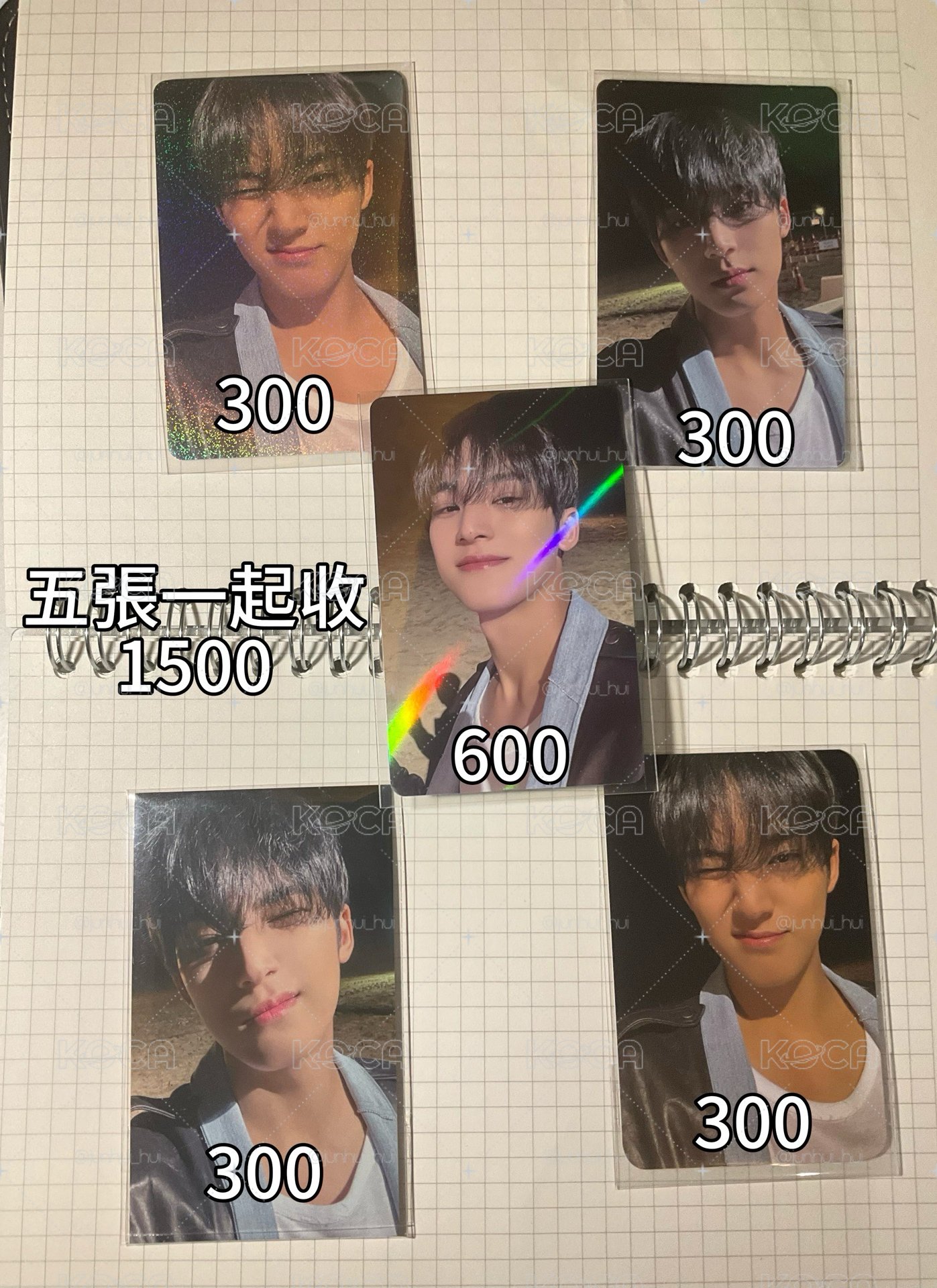 Seventeen 奎 蜜蜂狗妝造小盤