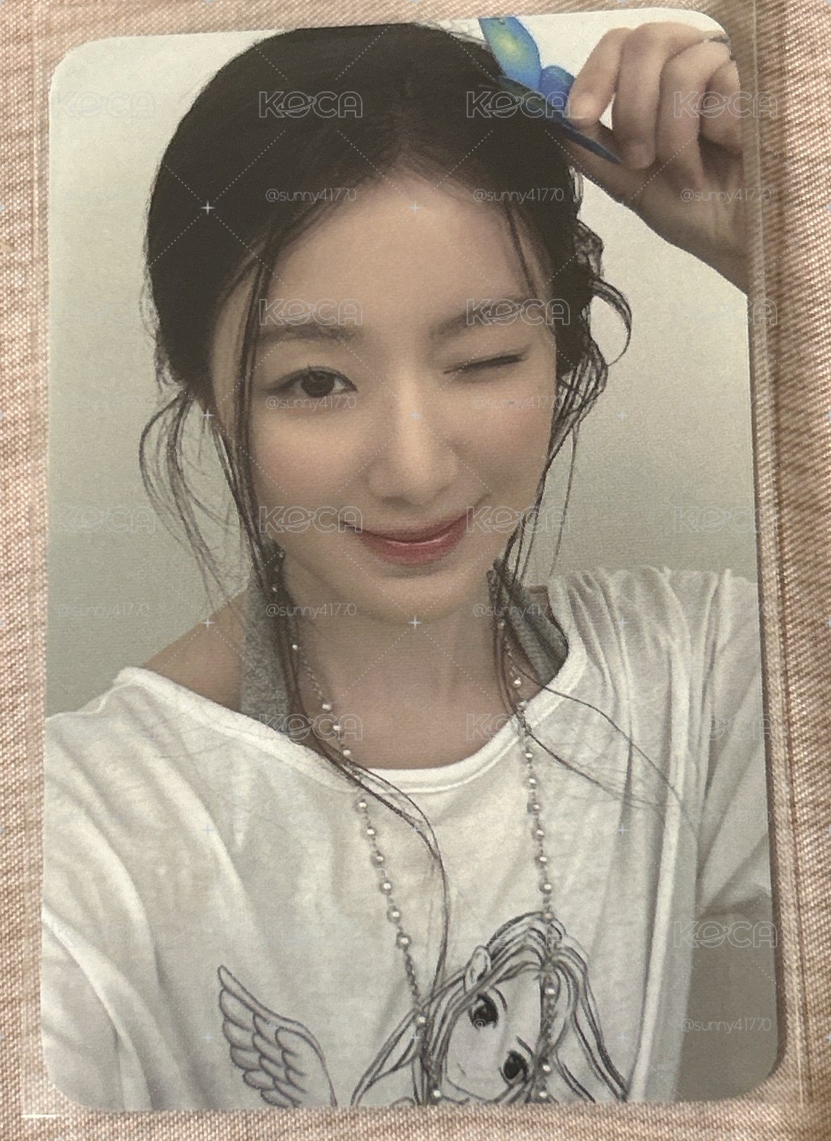 We are ny 楠藝 5.0 簽售卡 蝴蝶刷