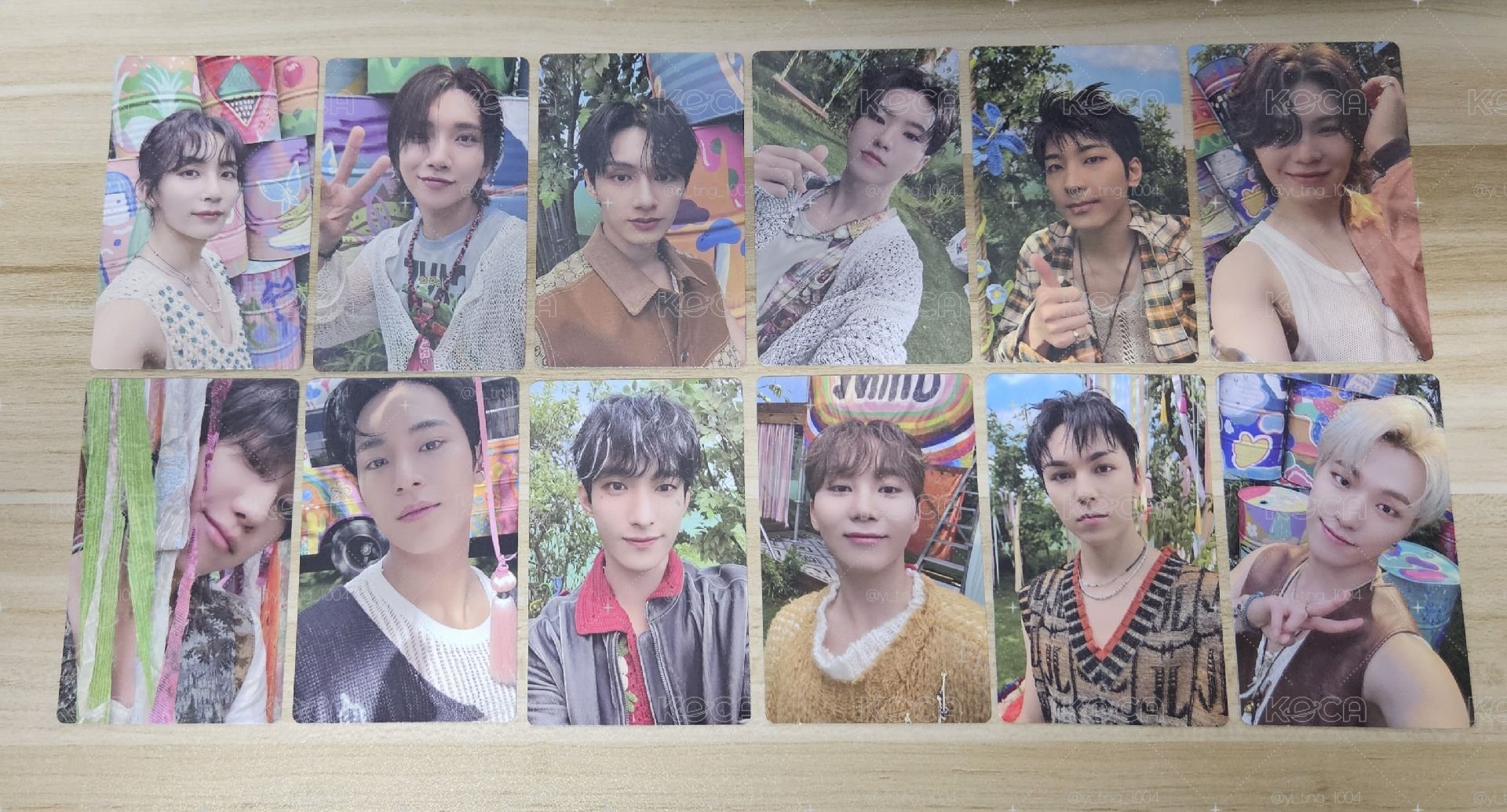 SEVENTEEN 迷你11輯 SEVENTEENTH HEAVEN Lucky Draw Soundwave 特典卡