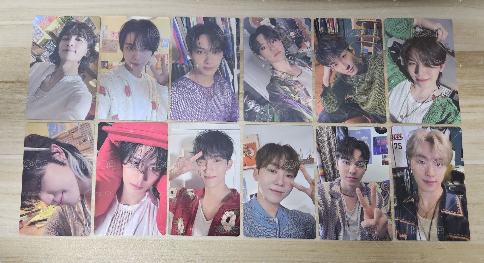 SEVENTEEN 迷你11輯 SEVENTEENTH HEAVEN Lucky Draw M2U 特典卡
