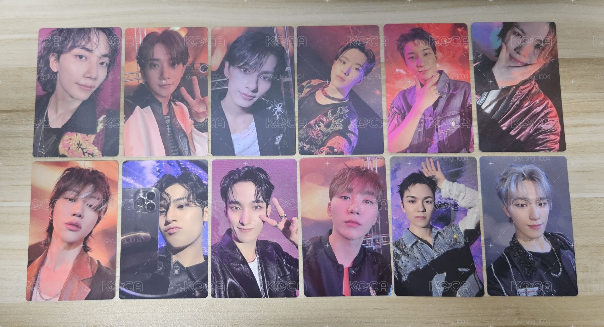 SEVENTEEN 迷你11輯 SEVENTEENTH HEAVEN LuckyDraw Powerstation特典卡