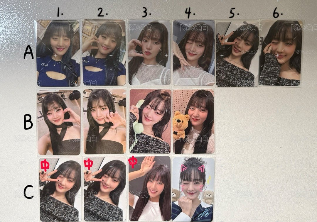 《生病急用錢😷》i-dle 米妮 特典卡