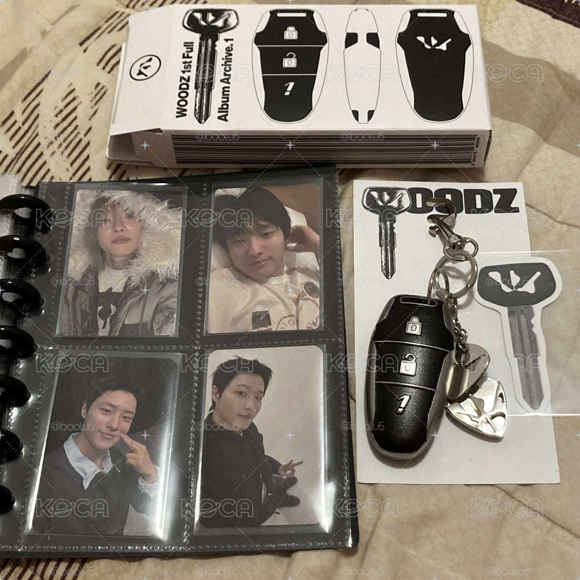 WOODZ 鑰匙專+台北場第二天入場卡