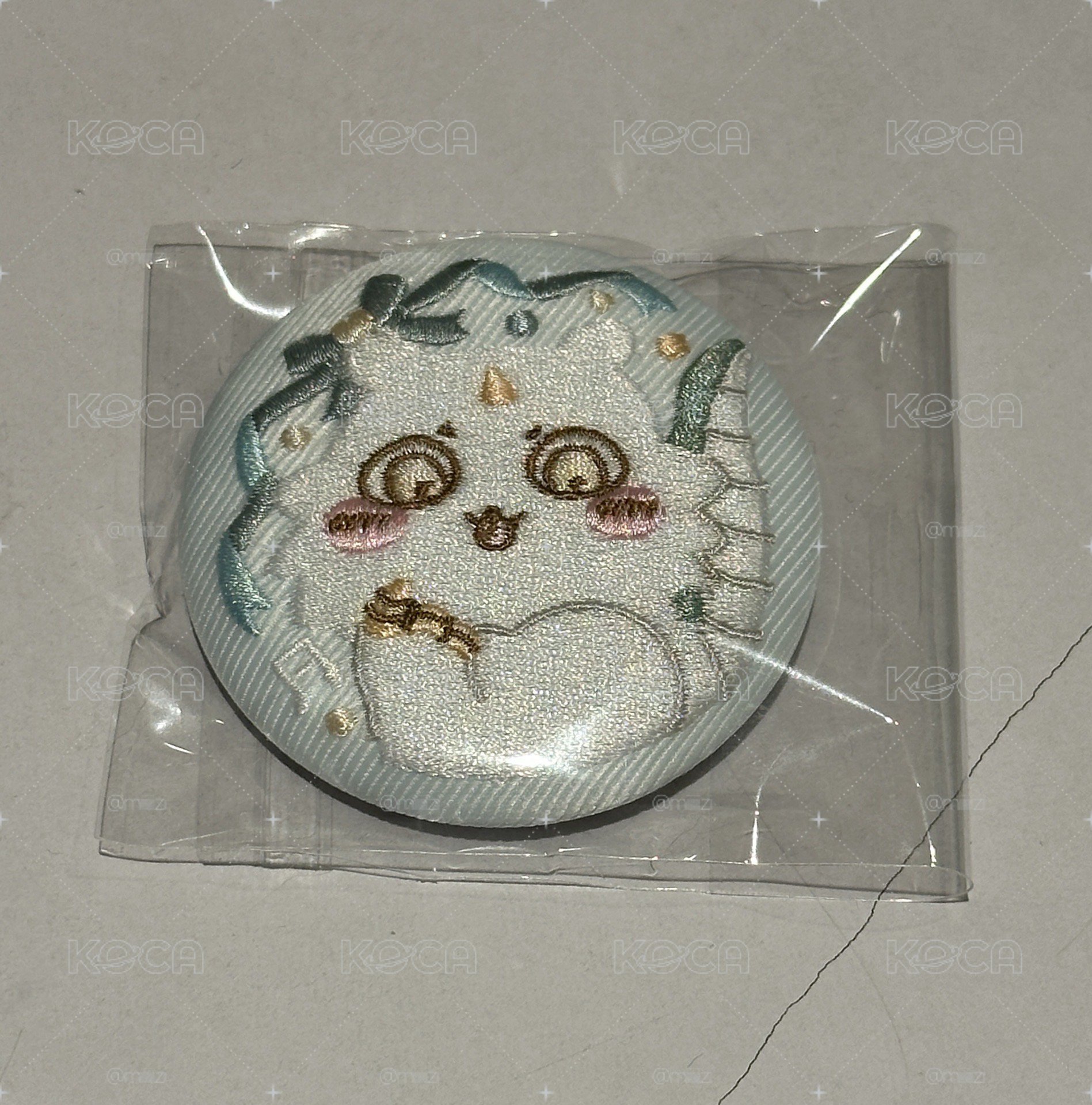 蝴蝶結刺繡徽章-那孩子