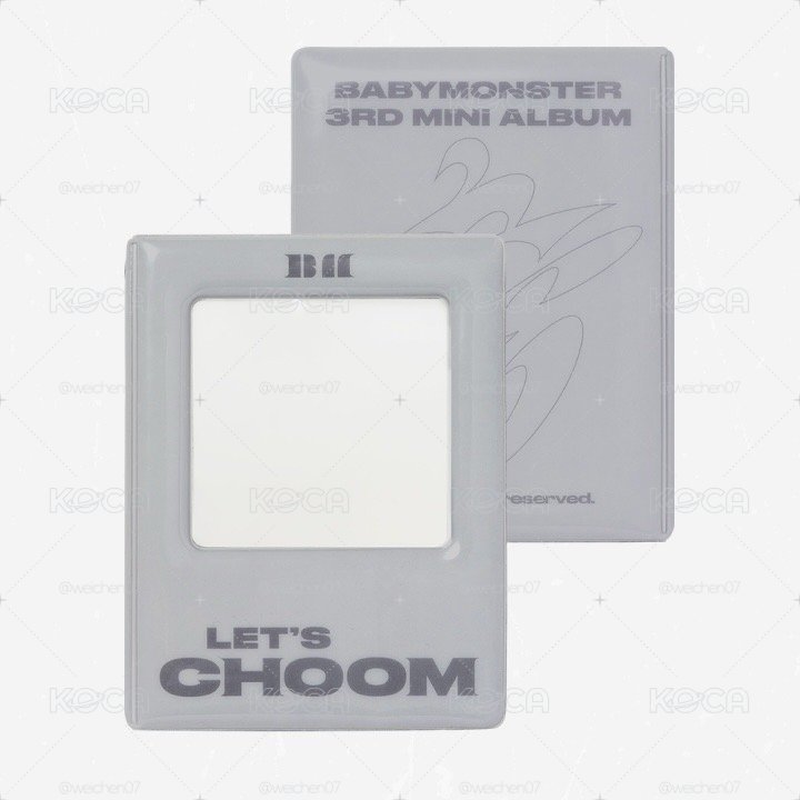 BABYMONSTER｜CHOOM 卡冊
