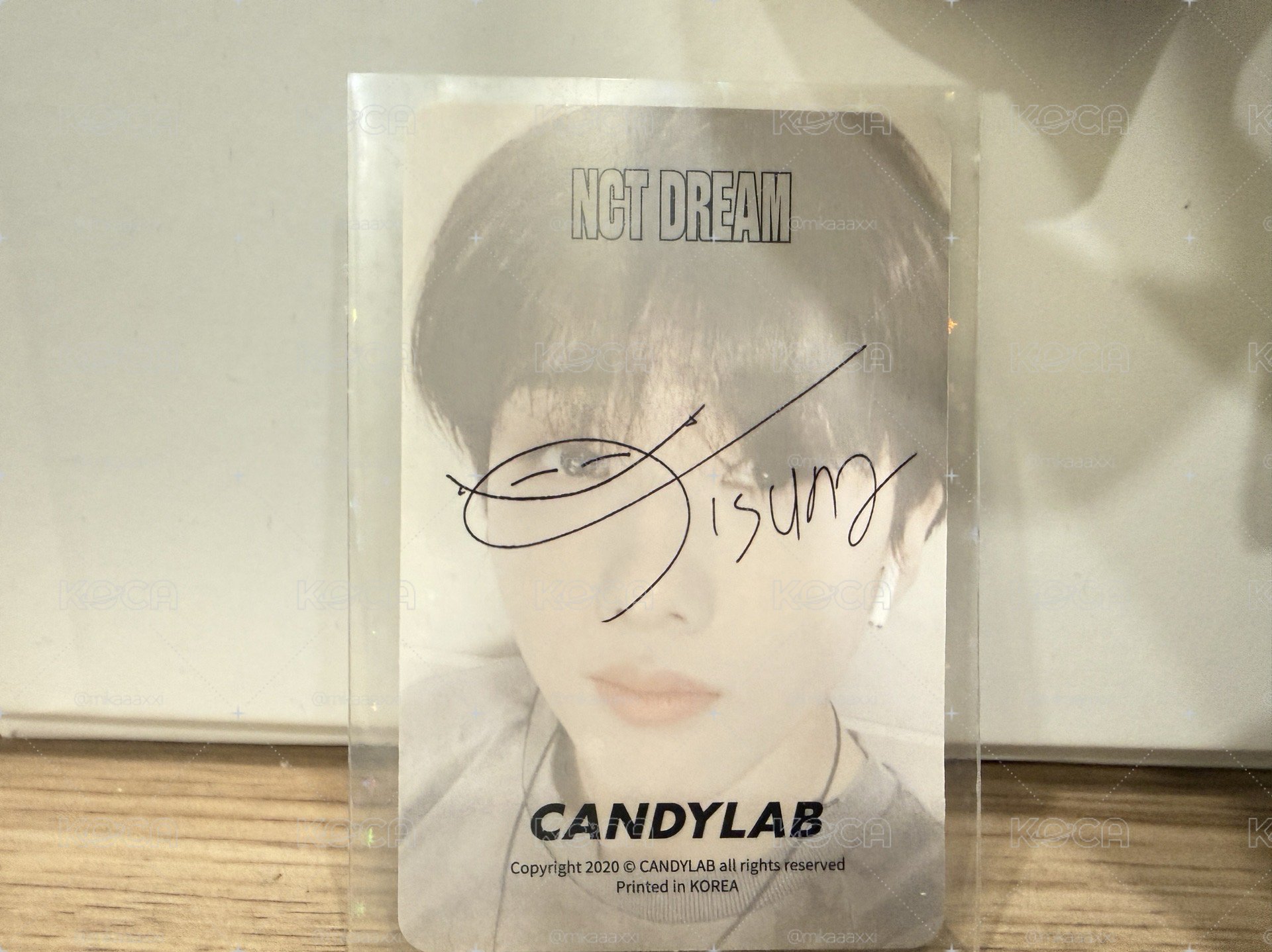 NCT DREAM 代言卡 Candy lab