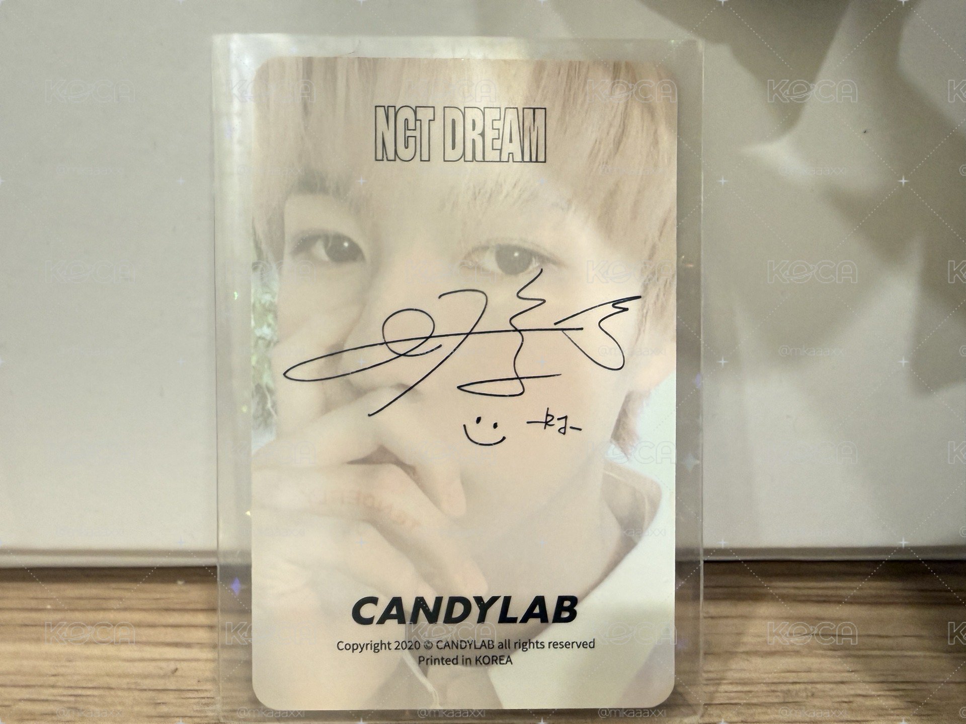 NCT DREAM 代言卡 Candy lab