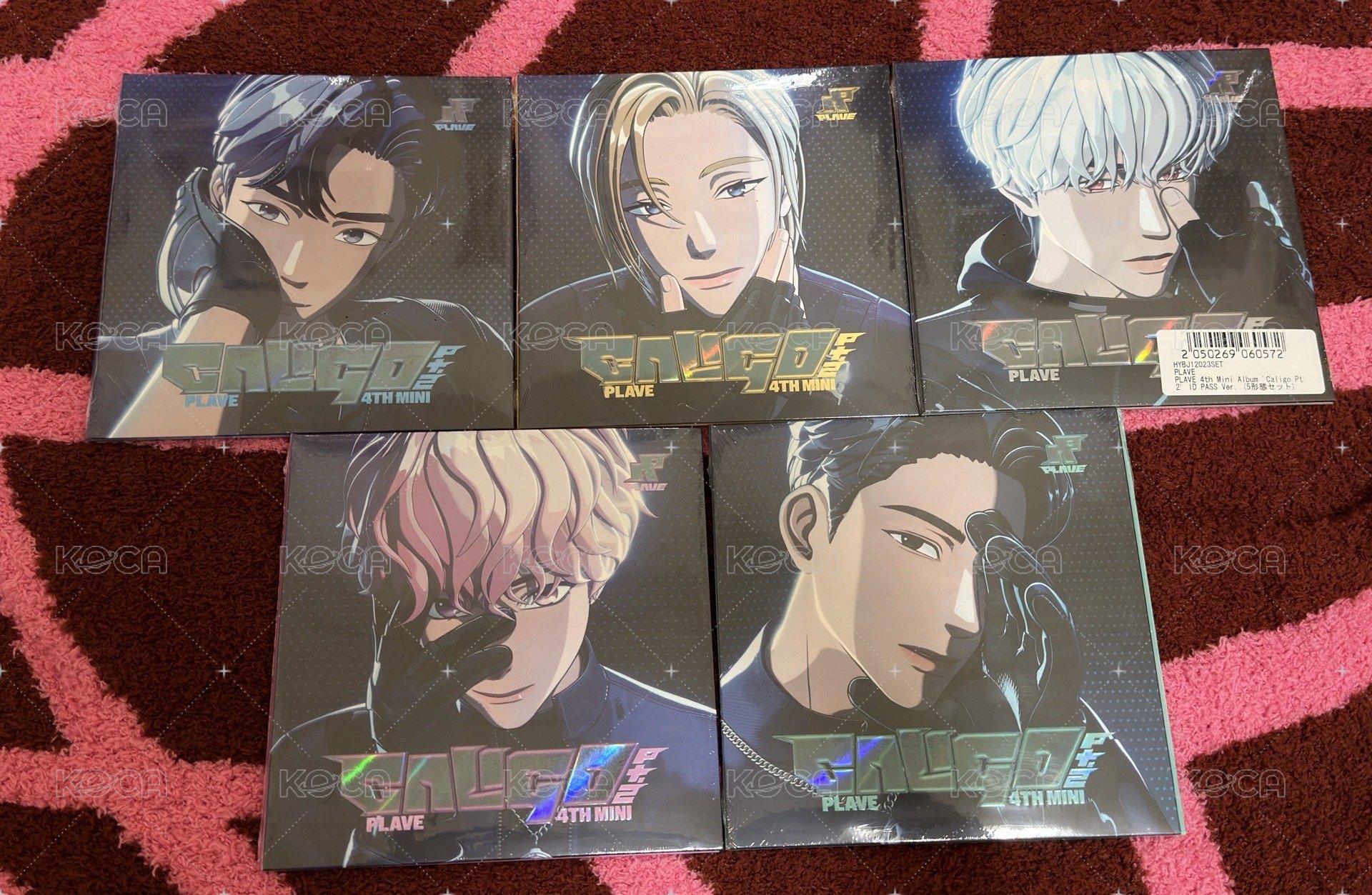 💙💜💗❤️🖤(未拆）