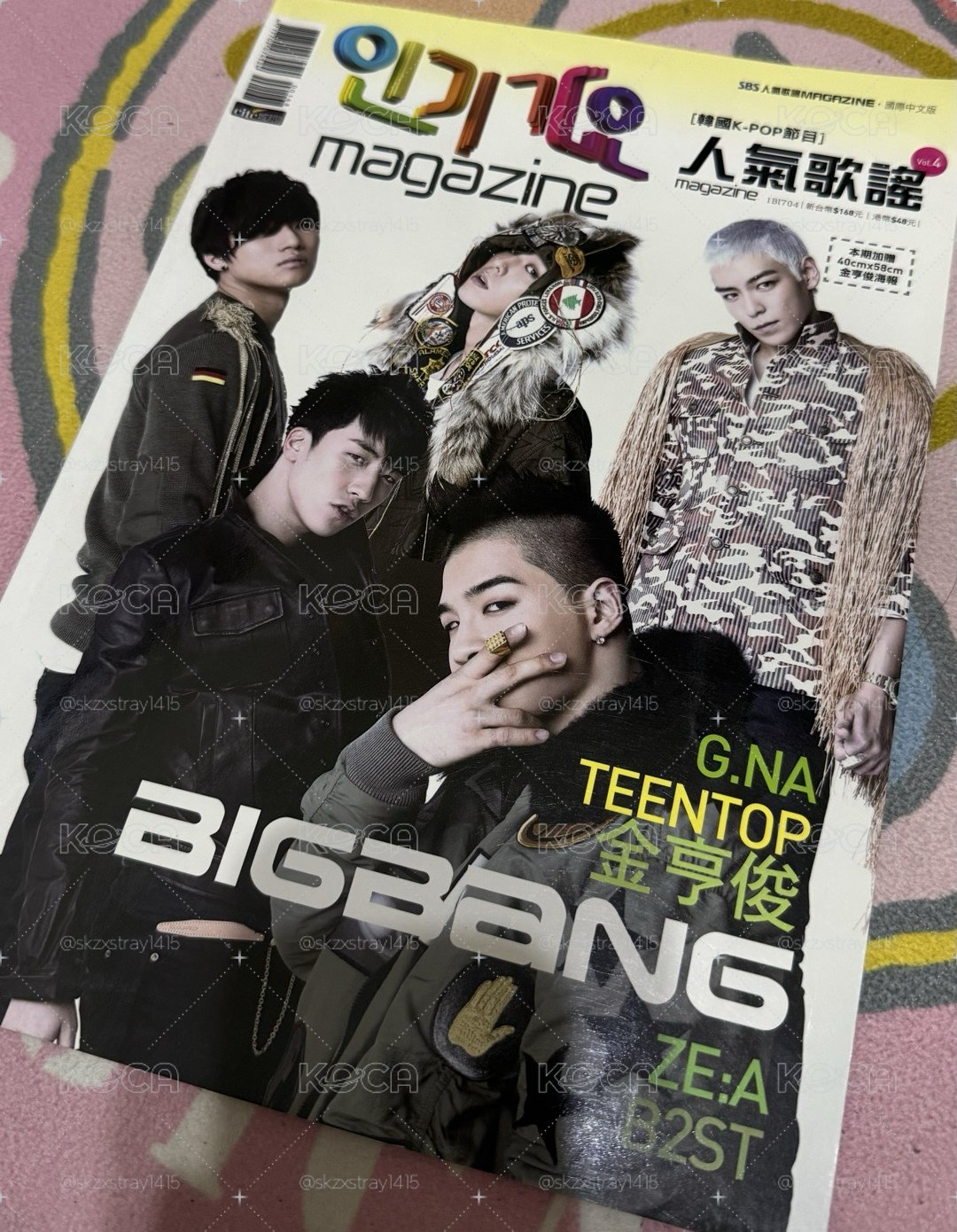 BIGBANG 封面雜誌