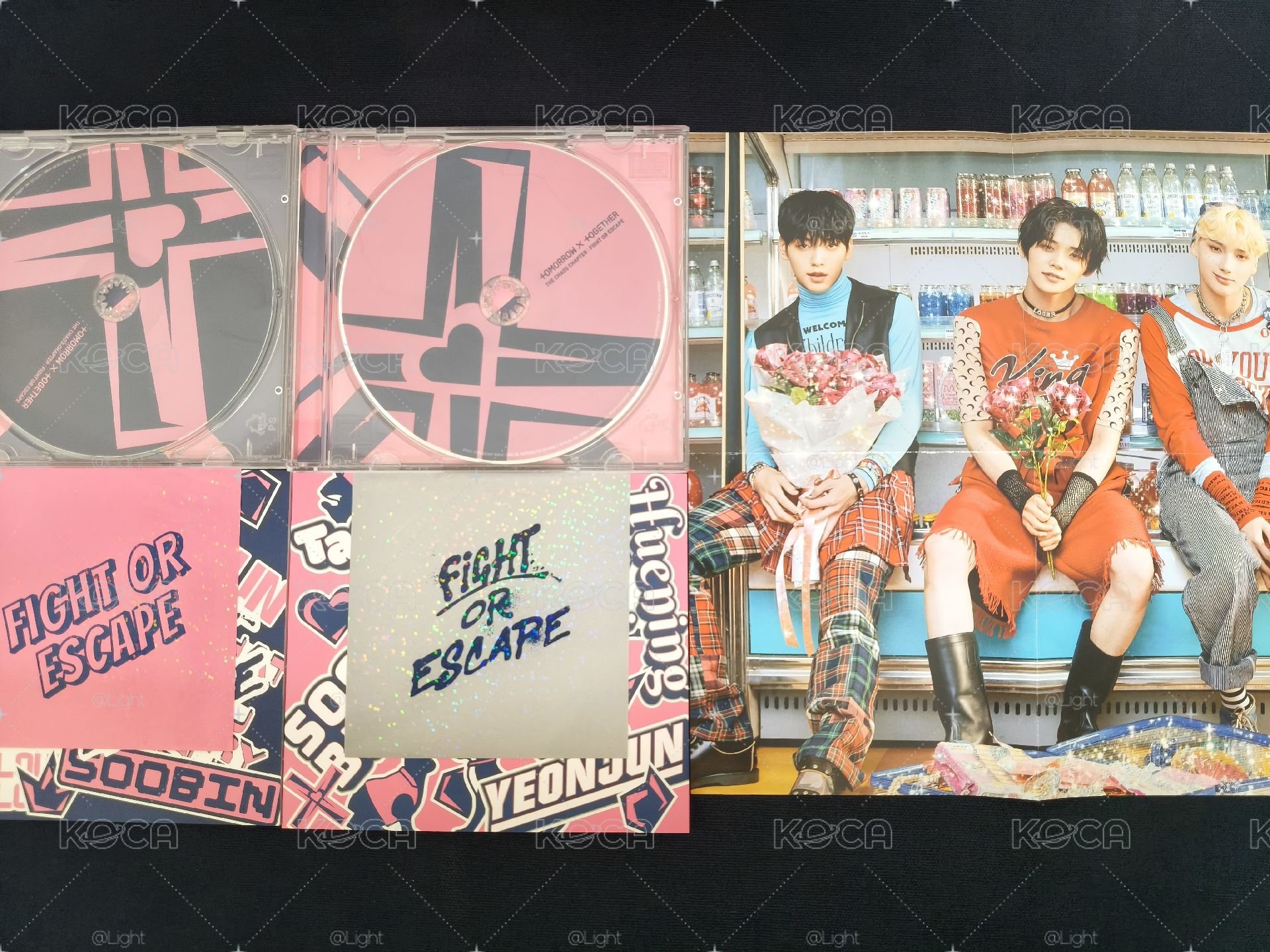 TXT 正二改版 FIGHT OR ESCAPE TG版 空專 秀彬 然竣 杋圭 太顯 休寧凱
