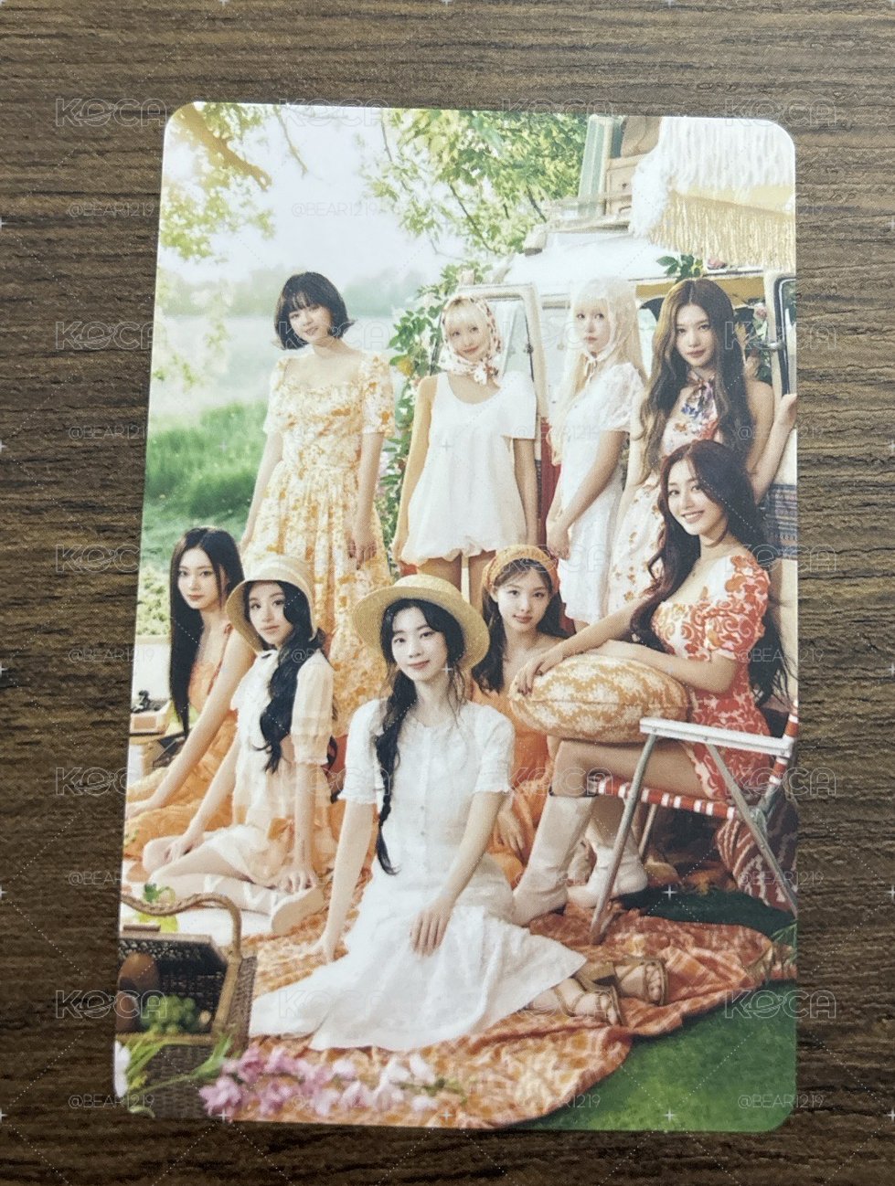 #TWICE5 通常盤團體卡