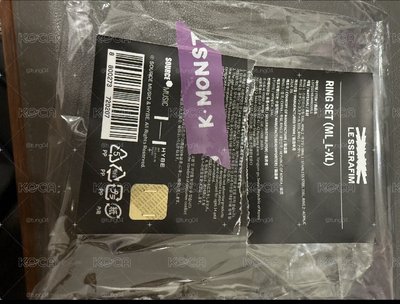 台北快閃店購入CRAZY戒