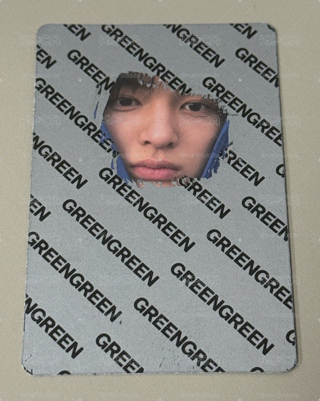 Cortis green green street ver.安乾鎬 刮刮卡