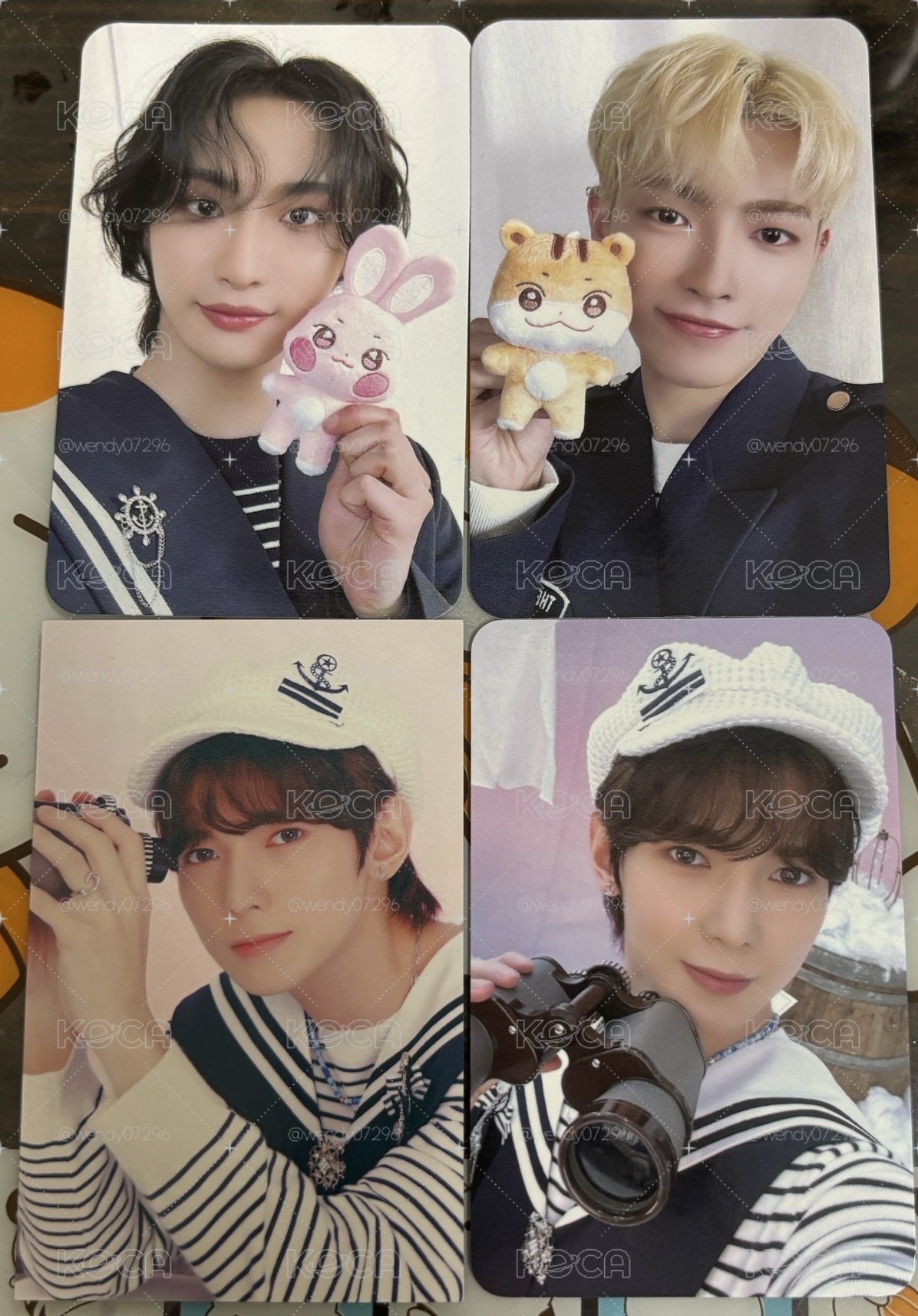 ATEEZ Aniteez in illusion 系列小卡