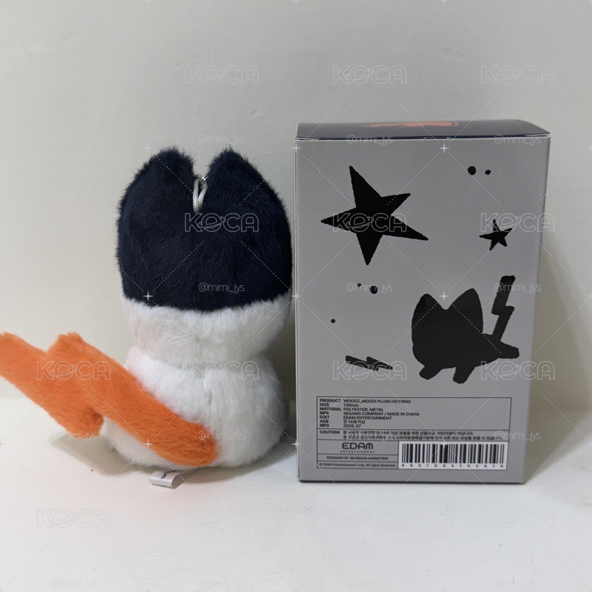 MOODI PLUSH KEYRING