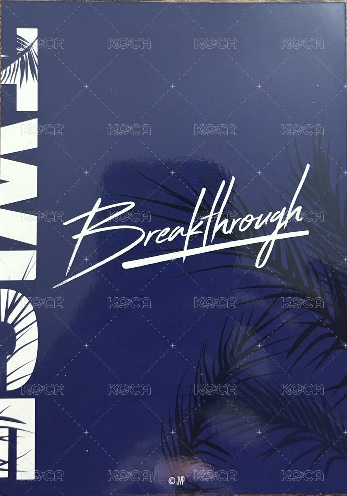 Breakthrough 明信片 隨機大卡大卡 背面